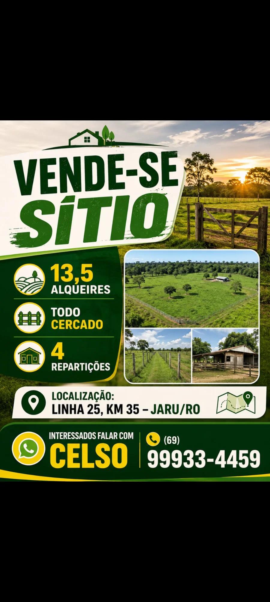 Propriedade rural em Jaru — 14 ha — foto 1 de 3